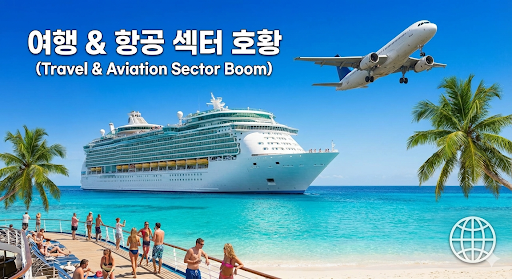 크루즈와 항공기이미지