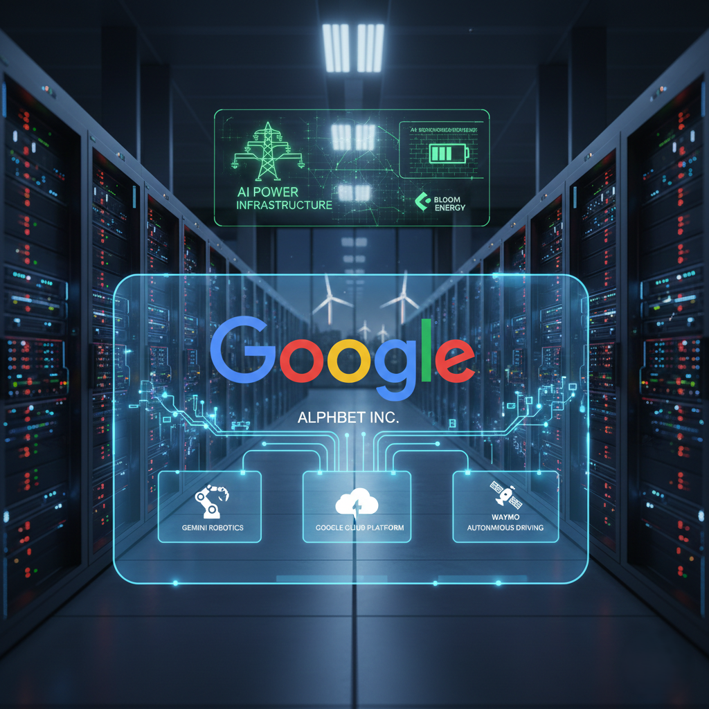 구글과 AI 인프라주이글에 어울리는 이미지